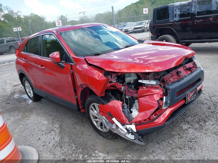 2018 Mitsubishi Eclipse cross VIN JA4AT3AA8JZ056781 IAAI salvage auction — FRONT & REAR, Salvage (West Virginia), sold $2,100 on 2026-07-14 (photo 1)