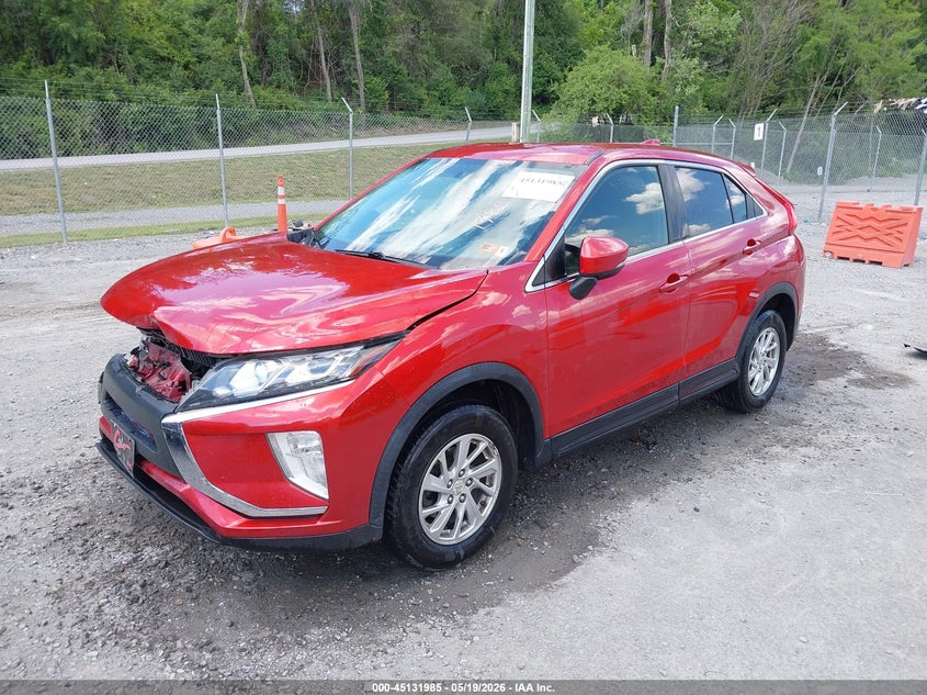 2018 Mitsubishi Eclipse cross VIN JA4AT3AA8JZ056781 IAAI salvage auction — FRONT & REAR, Salvage (West Virginia), sold $2,100 on 2026-07-14 (photo 2)