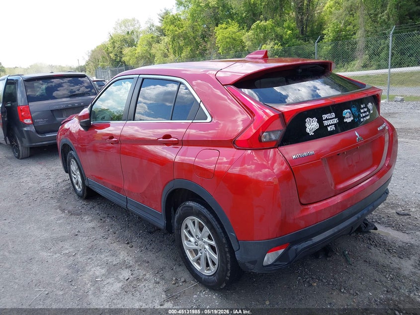 2018 Mitsubishi Eclipse cross VIN JA4AT3AA8JZ056781 IAAI salvage auction — FRONT & REAR, Salvage (West Virginia), sold $2,100 on 2026-07-14 (photo 3)