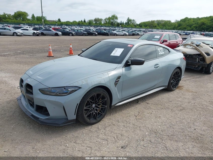 2022 BMW M4 VIN WBS33AZ05NCL04694 IAAI salvage auction — UNDERCARRIAGE, Salvage (Idaho), sold $49,000 on 2026-07-20 (photo 2)