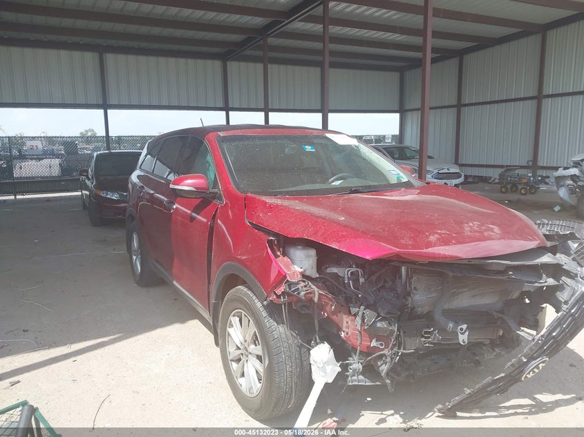 2020 Kia Sorento VIN 5XYPG4A31LG683996 IAAI salvage auction — FRONT END, Salvage (Texas), sold $1,725 on 2026-07-28 (photo 1)