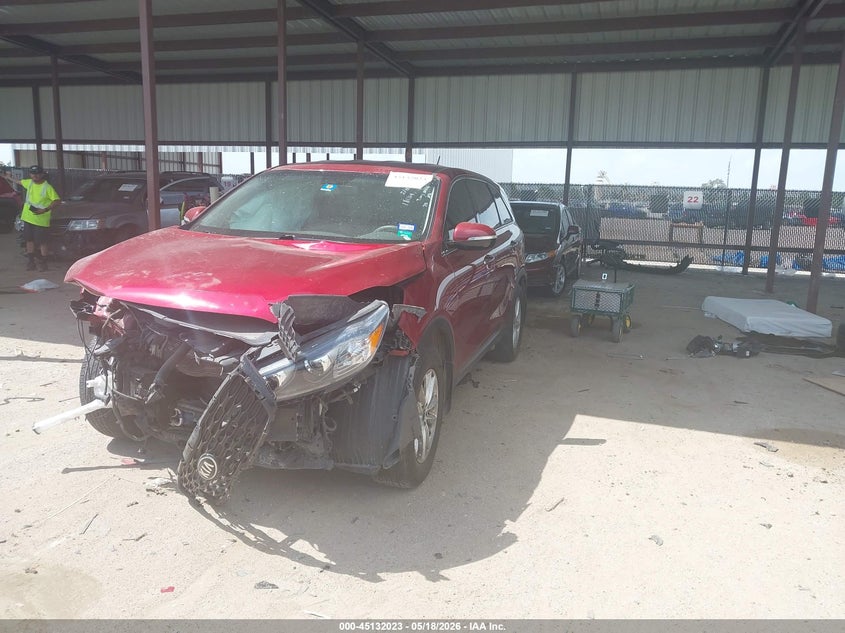 2020 Kia Sorento VIN 5XYPG4A31LG683996 IAAI salvage auction — FRONT END, Salvage (Texas), sold $1,725 on 2026-07-28 (photo 2)