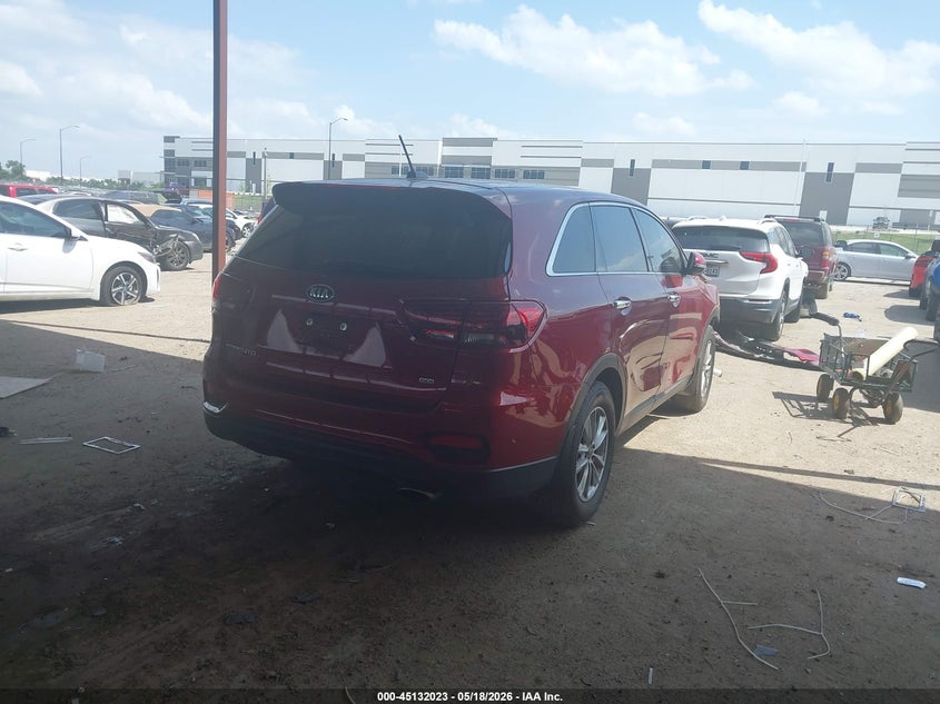 2020 Kia Sorento VIN 5XYPG4A31LG683996 IAAI salvage auction — FRONT END, Salvage (Texas), sold $1,725 on 2026-07-28 (photo 4)