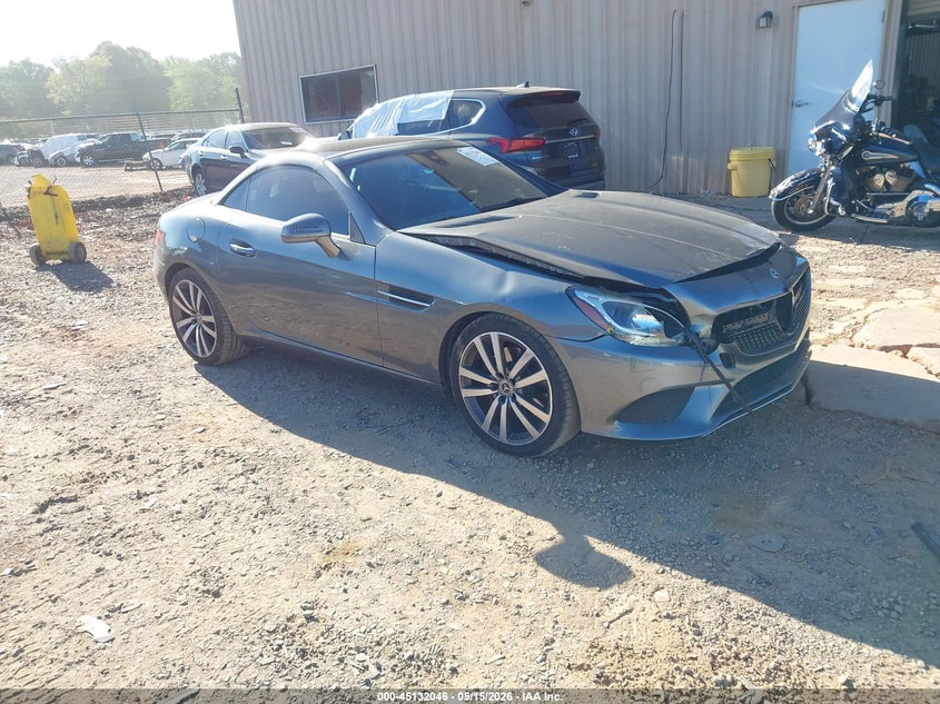 2018 Mercedes-benz Slc-klasse VIN WDDPK3JA7JF153075 IAAI salvage auction — FRONT END, Salvage (North Carolina), sold $5,300 on 2026-08-02 (photo 1)