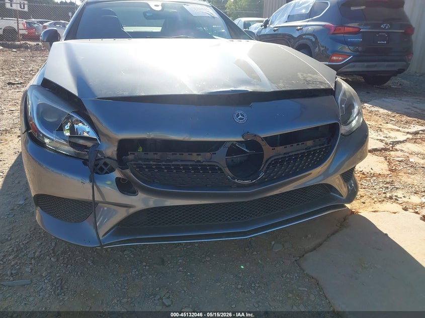 2018 Mercedes-benz Slc-klasse VIN WDDPK3JA7JF153075 IAAI salvage auction — FRONT END, Salvage (North Carolina), sold $5,300 on 2026-08-02 (photo 6)