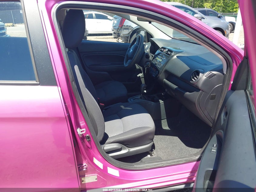2015 Mitsubishi Mirage VIN ML32A3HJ8FH043373 IAAI salvage auction — FRONT END, Salvage (South Carolina), sold $400 on 2026-07-08 (photo 5)