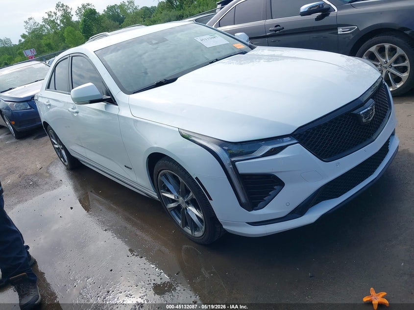 2020 Cadillac Ct4 VIN 1G6DH5RL4L0126809 IAAI salvage auction — HAIL, Salvage Title, sold $7,100 on 2026-07-12 (photo 1)