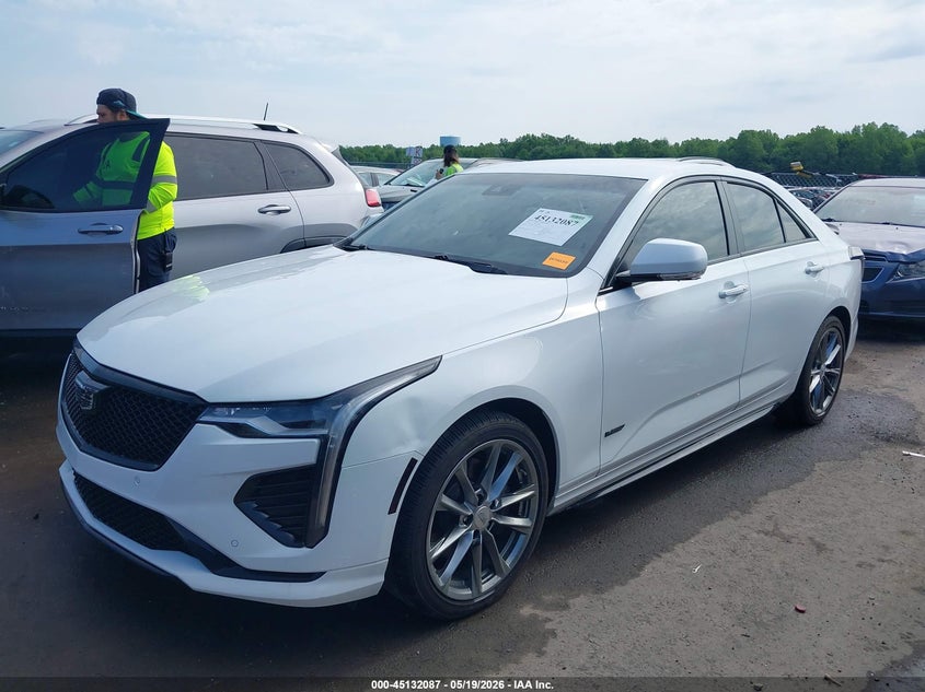 2020 Cadillac Ct4 VIN 1G6DH5RL4L0126809 IAAI salvage auction — HAIL, Salvage Title, sold $7,100 on 2026-07-12 (photo 2)
