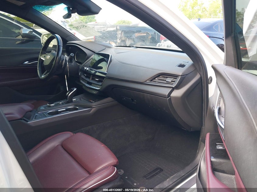 2020 Cadillac Ct4 VIN 1G6DH5RL4L0126809 IAAI salvage auction — HAIL, Salvage Title, sold $7,100 on 2026-07-12 (photo 5)