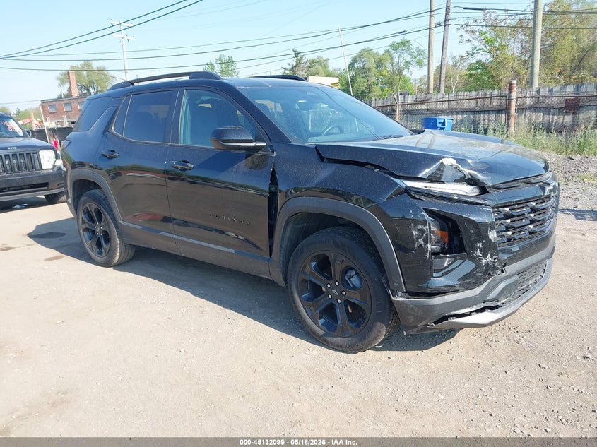2026 Chevrolet Equinox VIN 3GNAXHEG5TL271588 IAAI salvage auction — RIGHT FRONT, Clear (Michigan), sold $8,400 on 2026-07-30 (photo 1)