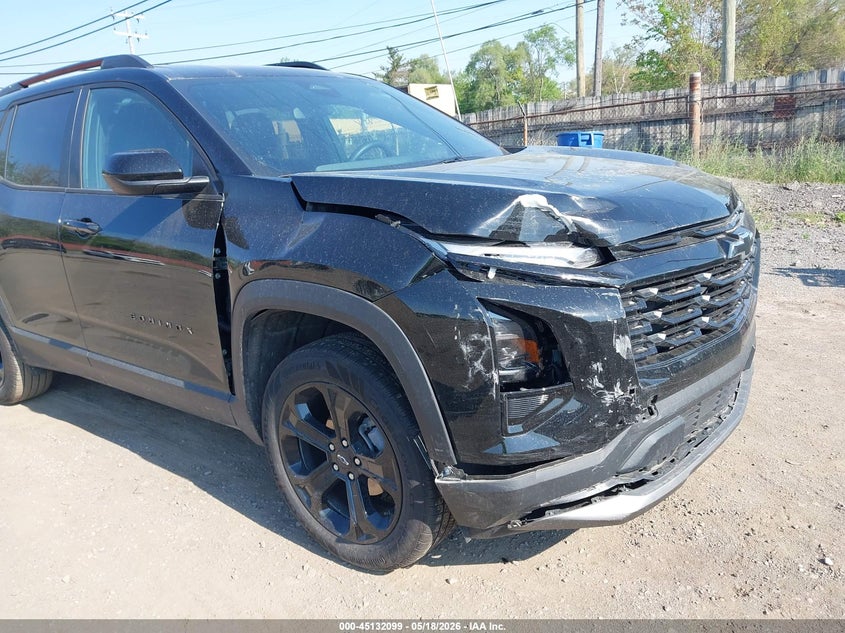 2026 Chevrolet Equinox VIN 3GNAXHEG5TL271588 IAAI salvage auction — RIGHT FRONT, Clear (Michigan), sold $8,400 on 2026-07-30 (photo 6)