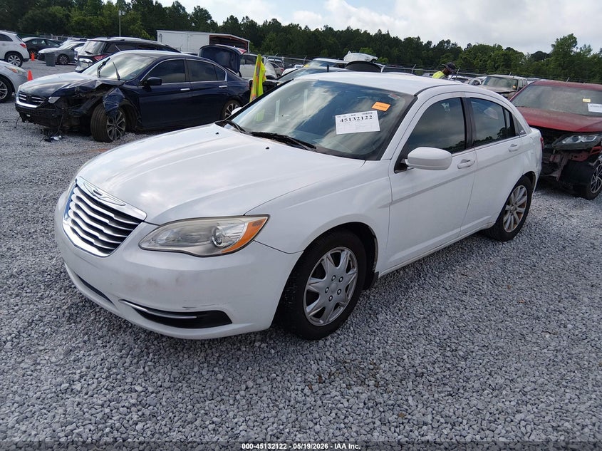 2012 Chrysler 200 VIN 1C3CCBAB4CN135364 IAAI salvage auction — LEFT REAR, Salvage (Alabama), sold $225 on 2026-07-09 (photo 2)