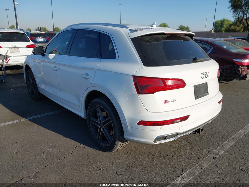 2018 Audi Sq5 VIN WA1A4AFYXJ2156932 IAAI salvage auction — RIGHT SIDE, Salvage Title, sold $7,100 on 2026-07-31 (photo 3)