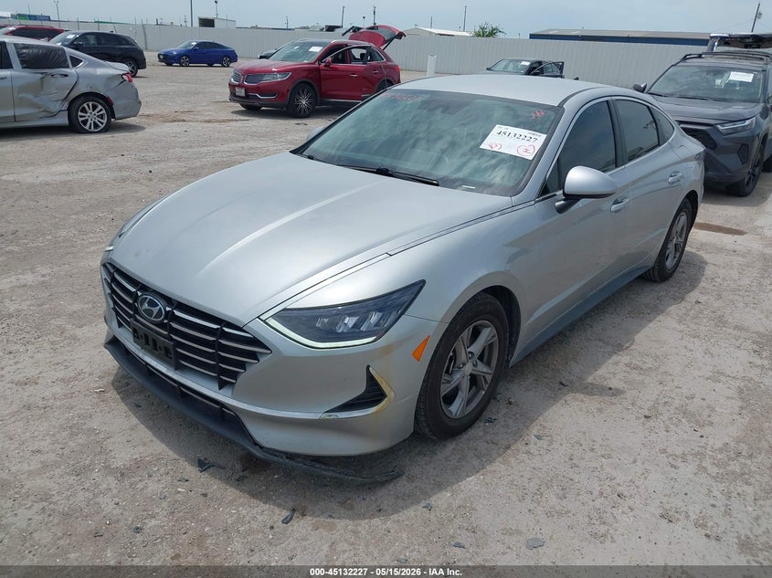 2020 Hyundai Sonata VIN 5NPEG4JA2LH017180 IAAI salvage auction — HAIL, Original (Texas), sold $4,550 on 2026-07-29 (photo 2)