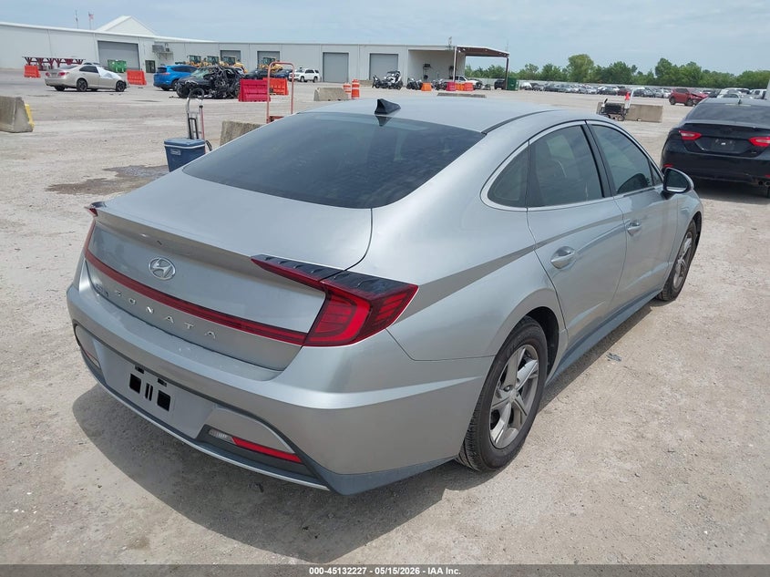 2020 Hyundai Sonata VIN 5NPEG4JA2LH017180 IAAI salvage auction — HAIL, Original (Texas), sold $4,550 on 2026-07-29 (photo 4)