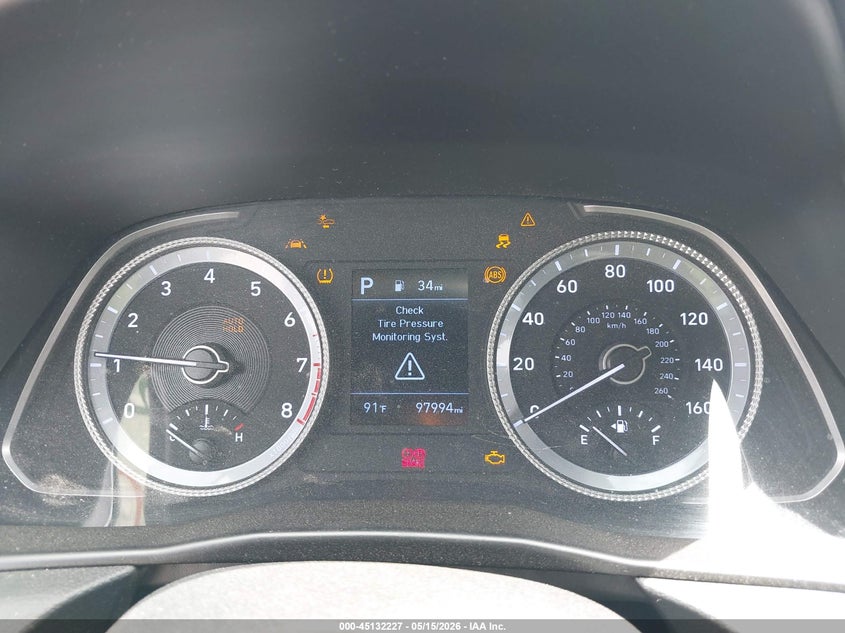 2020 Hyundai Sonata VIN 5NPEG4JA2LH017180 IAAI salvage auction — HAIL, Original (Texas), sold $4,550 on 2026-07-29 (photo 7)