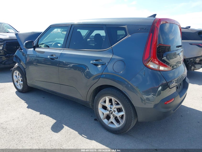 2020 Kia Soul VIN KNDJ23AUXL7720368 IAAI salvage auction — FRONT END, Salvage (Texas), sold $725 on 2026-07-23 (photo 3)