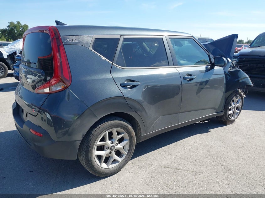 2020 Kia Soul VIN KNDJ23AUXL7720368 IAAI salvage auction — FRONT END, Salvage (Texas), sold $725 on 2026-07-23 (photo 4)