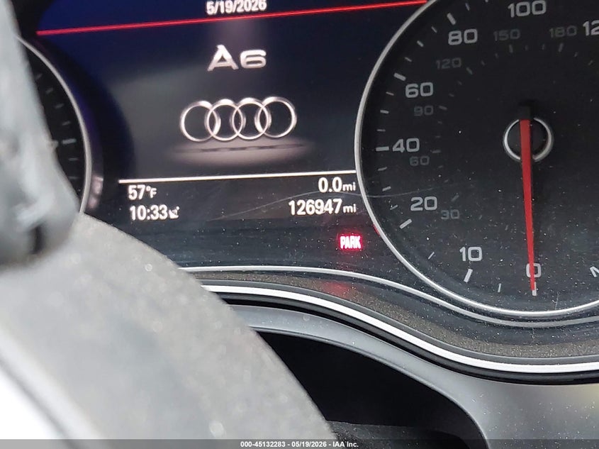 2017 Audi A6 VIN WAUH2AFC8HN007567 IAAI salvage auction — RIGHT FRONT, Junk (Oklahoma), sold $1,100 on 2026-07-08 (photo 7)