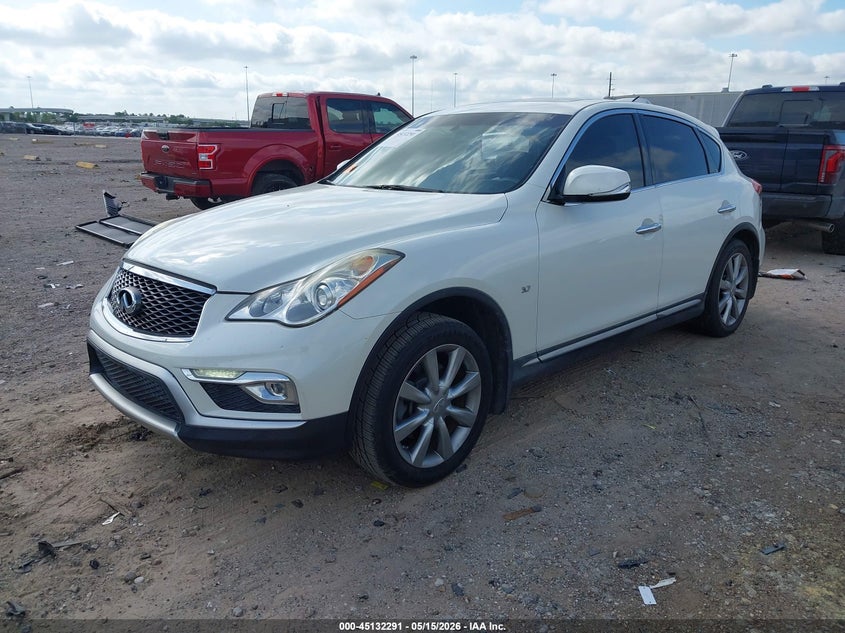 2017 Infiniti Qx50 VIN JN1BJ0RP0HM387906 IAAI salvage auction — RIGHT REAR, Salvage Title, sold $1,600 on 2026-07-23 (photo 2)