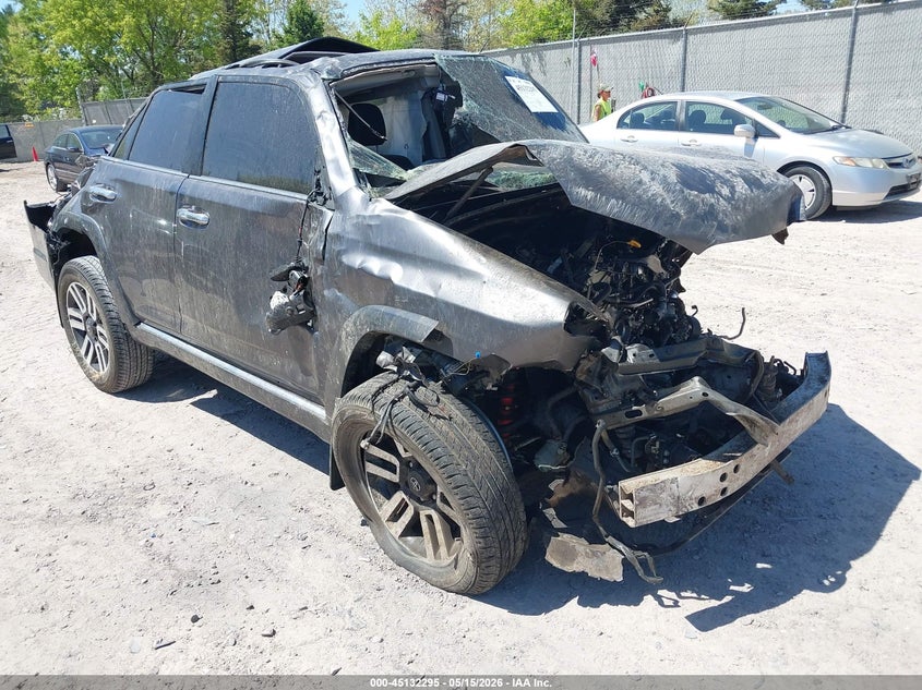 2023 Toyota 4runner VIN JTEKU5JR8P6198854 IAAI salvage auction — ROLLOVER, Junk Bill Of Sale Mv2459 (Wisconsin), sold $375 on 2026-07-08 (photo 1)