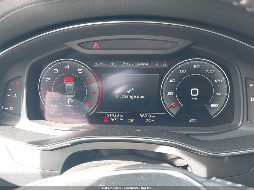 2020 Audi A7 VIN WAUV2AF22LN003825 IAAI salvage auction — FRONT END, Salvage (Texas), sold $19,600 on 2026-07-06 (photo 7)