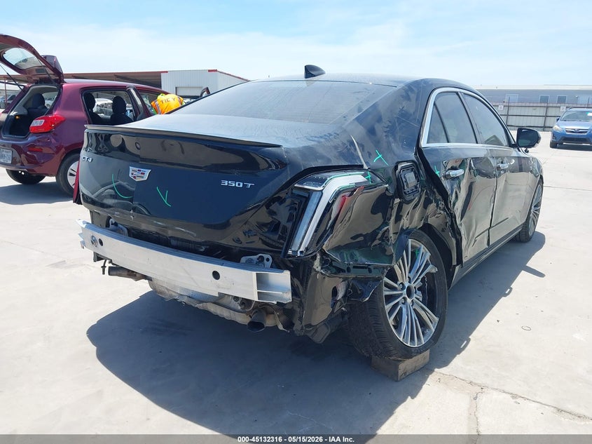 2024 Cadillac Ct4 VIN 1G6DB5RK8R0114504 IAAI salvage auction — FRONT & REAR, Original (Texas), sold $8,000 on 2026-07-28 (photo 4)