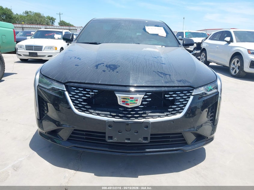 2024 Cadillac Ct4 VIN 1G6DB5RK8R0114504 IAAI salvage auction — FRONT & REAR, Original (Texas), sold $8,000 on 2026-07-28 (photo 6)