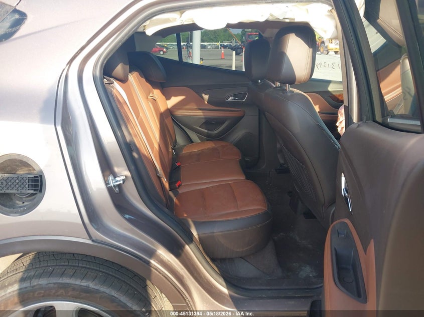 2014 Buick Encore VIN KL4CJGSB5EB591384 IAAI salvage auction — LEFT FRONT, Clear (Indiana), sold $25 on 2026-07-24 (photo 8)