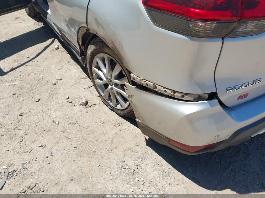 2020 Nissan Rogue VIN KNMAT2MT9LP515487 IAAI salvage auction — REAR END, Salvage (Georgia), sold $4,100 on 2026-07-17 (photo 6)