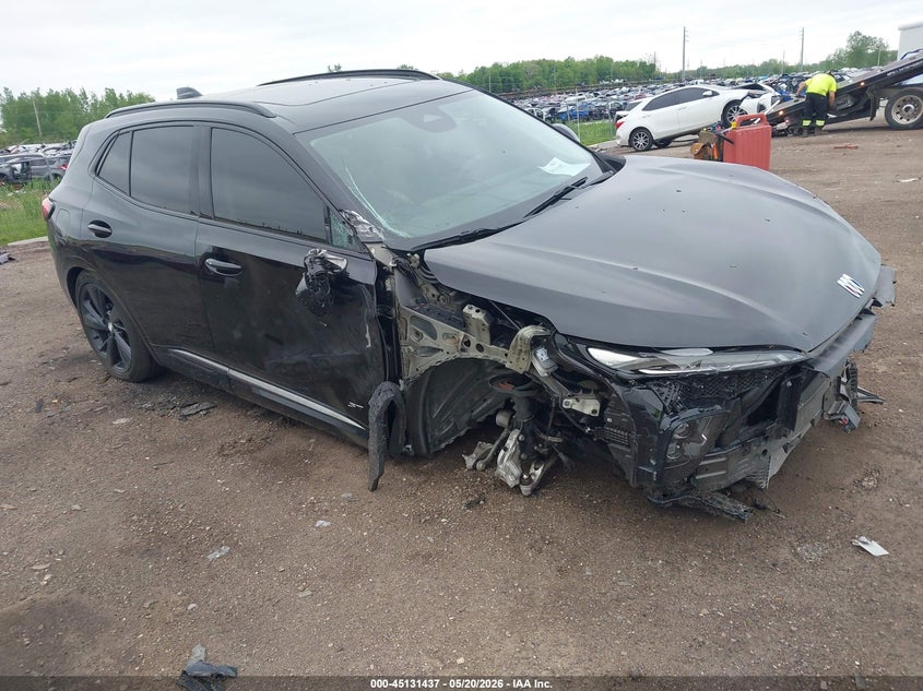 2025 Buick Envision VIN LRBFZLE46SD033849 IAAI salvage auction — FRONT END, Salvage (Idaho), sold $4,000 on 2026-07-30 (photo 1)
