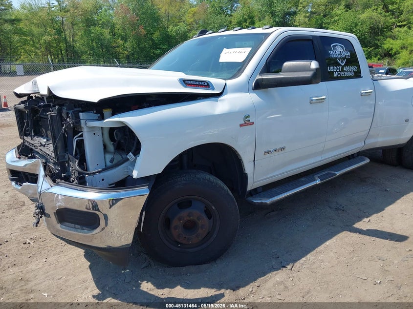 2019 Ram 3500 VIN 3C63RRHL2KG681385 IAAI salvage auction — FRONT END, Salvage (Massachusetts), sold $3,250 on 2026-07-31 (photo 2)