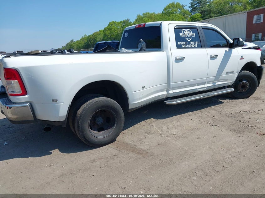 2019 Ram 3500 VIN 3C63RRHL2KG681385 IAAI salvage auction — FRONT END, Salvage (Massachusetts), sold $3,250 on 2026-07-31 (photo 4)
