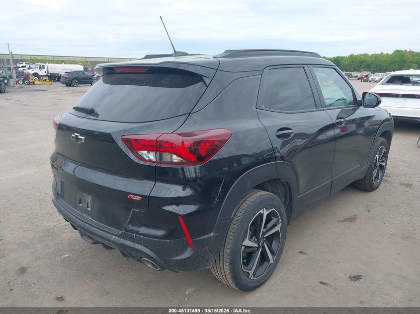 2023 Chevrolet Trailblazer VIN KL79MUSL9PB168581 IAAI salvage auction — FRONT END, Salvage (Ohio), sold $5,200 on 2026-07-28 (photo 4)