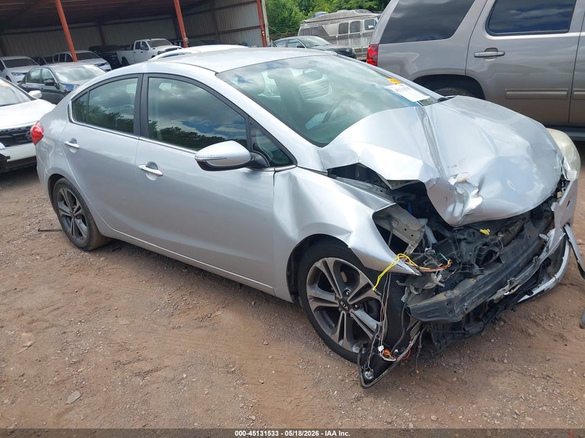 2015 Kia Forte VIN KNAFX4A84F5340567 IAAI salvage auction — FRONT END, Salvage (Alabama), sold $250 on 2026-07-08 (photo 1)