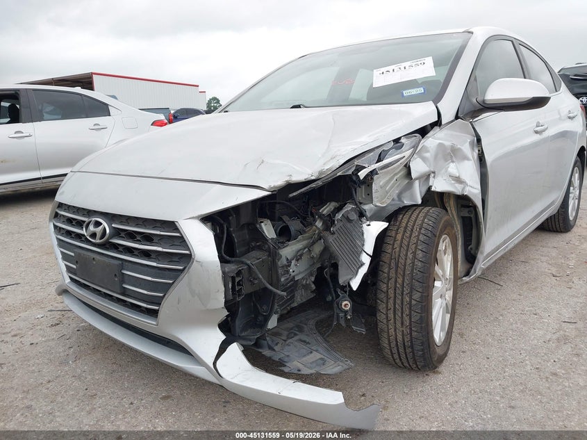 2021 Hyundai Accent VIN 3KPC24A6XME147098 IAAI salvage auction — LEFT FRONT, Original (Texas), sold $2,350 on 2026-07-23 (photo 6)