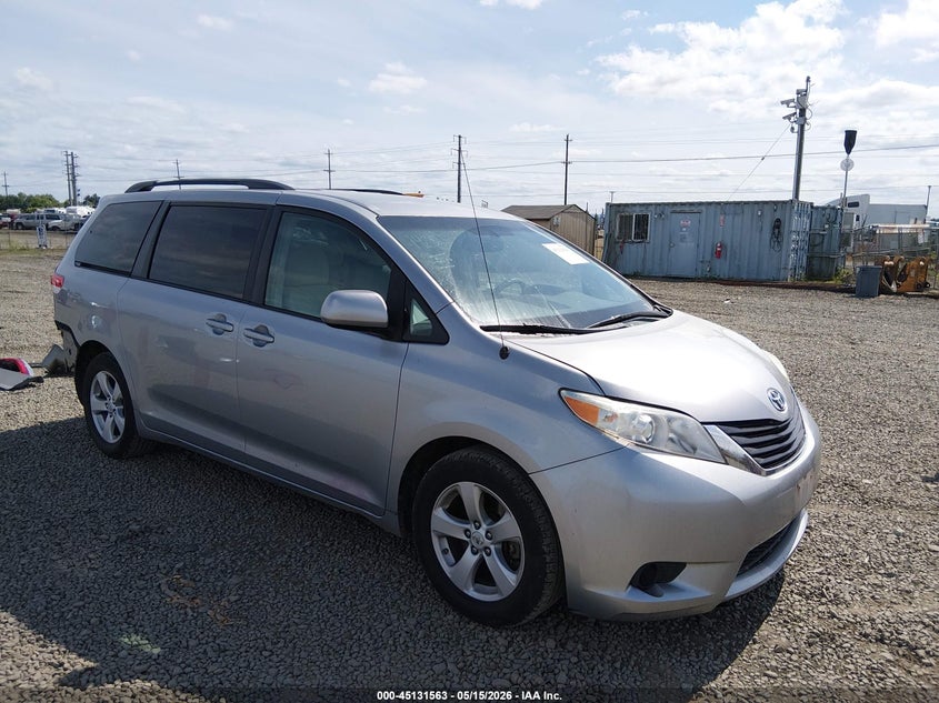2011 Toyota Sienna VIN 5TDKK3DC2BS029606 IAAI salvage auction — REAR END, Salvage (Oregon), sold $1,250 on 2026-07-29 (photo 1)