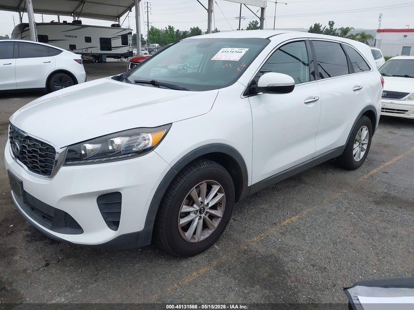 2019 Kia Sorento VIN 5XYPG4A30KG565713 IAAI salvage auction — RIGHT SIDE, Salvage (California), sold $3,600 on 2026-07-14 (photo 2)