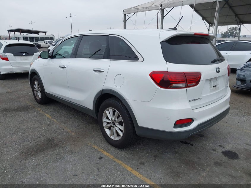 2019 Kia Sorento VIN 5XYPG4A30KG565713 IAAI salvage auction — RIGHT SIDE, Salvage (California), sold $3,600 on 2026-07-14 (photo 3)