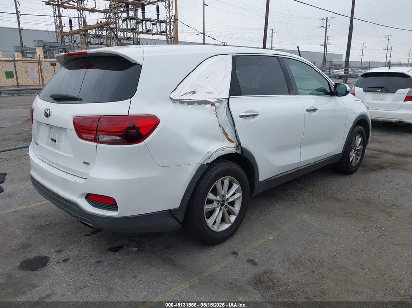 2019 Kia Sorento VIN 5XYPG4A30KG565713 IAAI salvage auction — RIGHT SIDE, Salvage (California), sold $3,600 on 2026-07-14 (photo 4)