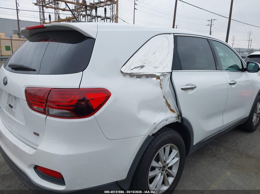 2019 Kia Sorento VIN 5XYPG4A30KG565713 IAAI salvage auction — RIGHT SIDE, Salvage (California), sold $3,600 on 2026-07-14 (photo 6)