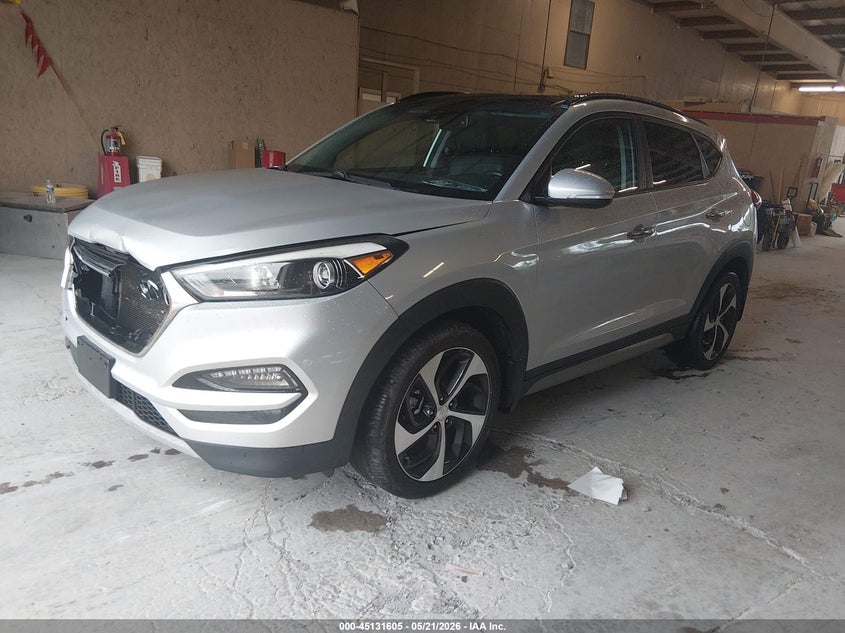 2017 Hyundai Tucson VIN KM8J33A23HU326386 IAAI salvage auction — FRONT END, Salvage (Tennessee), sold $3,375 on 2026-07-06 (photo 2)