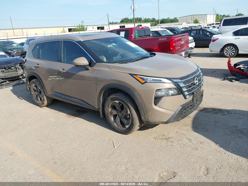 2024 Nissan Rogue VIN JN8BT3BAXRW001727 IAAI salvage auction — REAR END, Original (Texas), sold $7,800 on 2026-07-29 (photo 1)