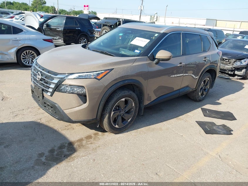 2024 Nissan Rogue VIN JN8BT3BAXRW001727 IAAI salvage auction — REAR END, Original (Texas), sold $7,800 on 2026-07-29 (photo 2)