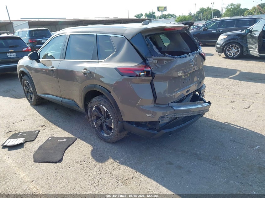 2024 Nissan Rogue VIN JN8BT3BAXRW001727 IAAI salvage auction — REAR END, Original (Texas), sold $7,800 on 2026-07-29 (photo 3)
