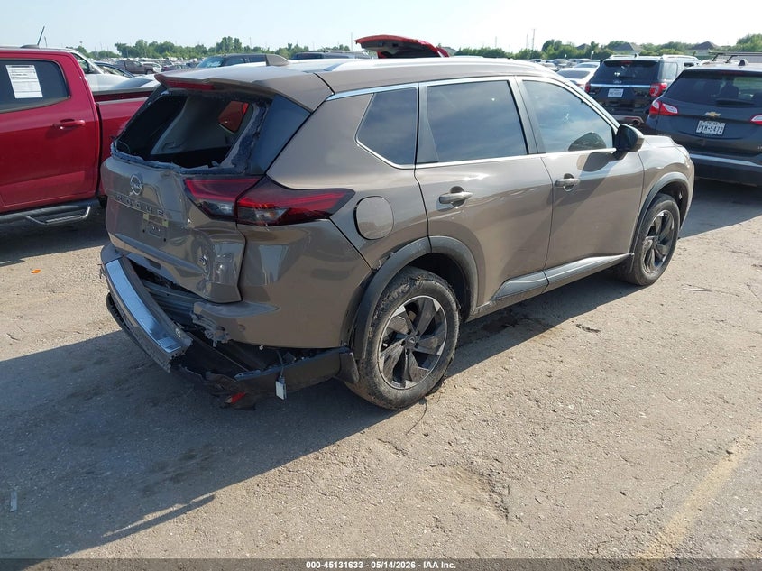 2024 Nissan Rogue VIN JN8BT3BAXRW001727 IAAI salvage auction — REAR END, Original (Texas), sold $7,800 on 2026-07-29 (photo 4)