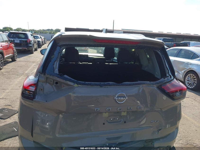 2024 Nissan Rogue VIN JN8BT3BAXRW001727 IAAI salvage auction — REAR END, Original (Texas), sold $7,800 on 2026-07-29 (photo 6)