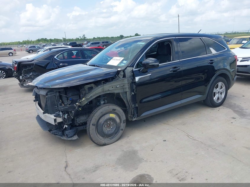 2021 Kia Sorento VIN 5XYRG4LC3MG021151 IAAI salvage auction — FRONT END, Original (Texas), sold $4,500 on 2026-07-17 (photo 2)