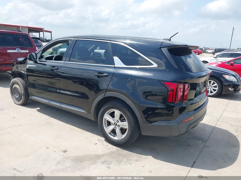 2021 Kia Sorento VIN 5XYRG4LC3MG021151 IAAI salvage auction — FRONT END, Original (Texas), sold $4,500 on 2026-07-17 (photo 3)