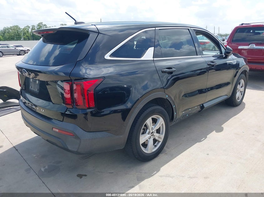 2021 Kia Sorento VIN 5XYRG4LC3MG021151 IAAI salvage auction — FRONT END, Original (Texas), sold $4,500 on 2026-07-17 (photo 4)